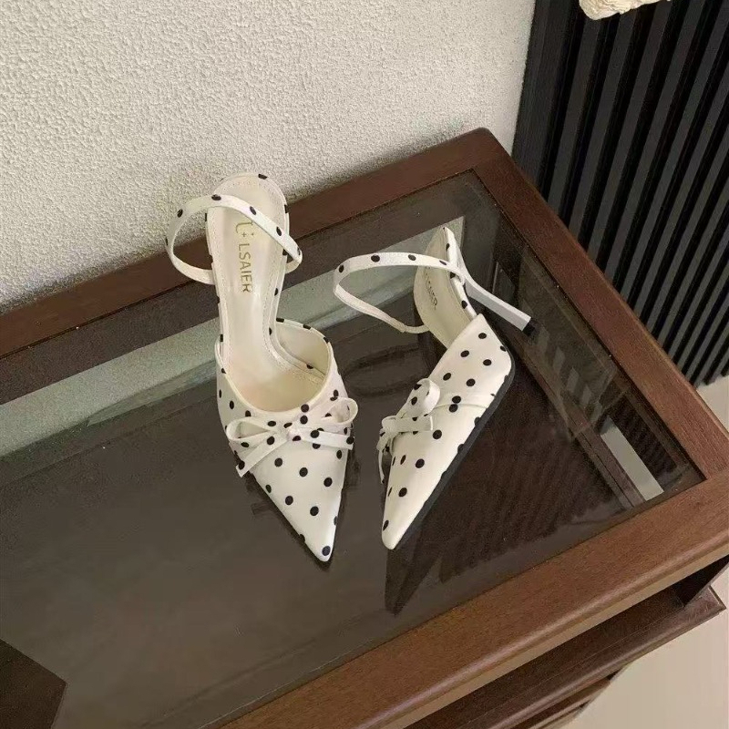 Spring and Summer New French P - Sandal Strappy Heeled 리뷰 및 가격