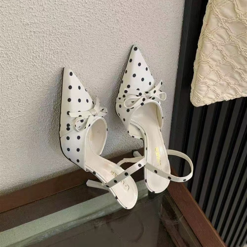 Spring and Summer New French P - Sandal Strappy Heeled 리뷰 및 가격