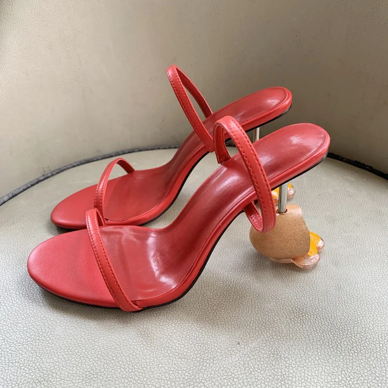 Summer Strappy Sandals Open To - Sandal Strappy Heeled 리뷰 및 가격