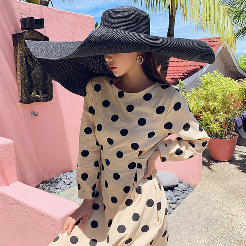 70cm Oversized  Wide Brim Sun  - Hat Floppy Wide 리뷰 및 가격