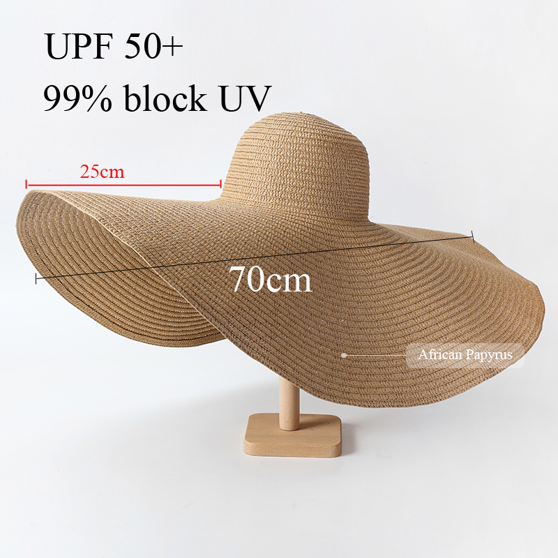 70cm Oversized  Wide Brim Sun  - Hat Floppy Wide 리뷰 및 가격