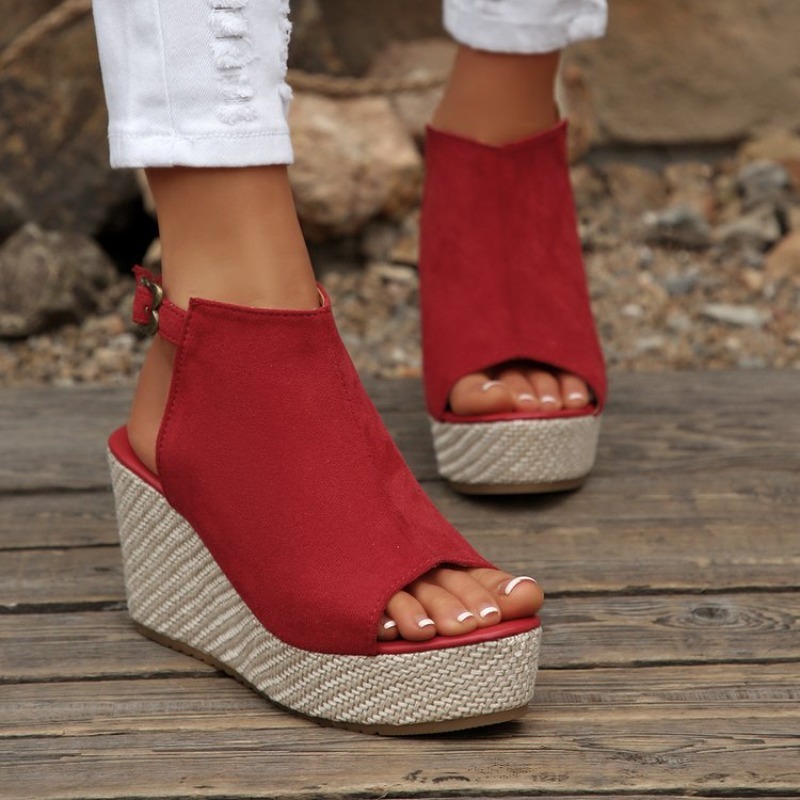 Women Sandals Summer Wedge Pla - Wedge Espadrille Women 리뷰 및 가격