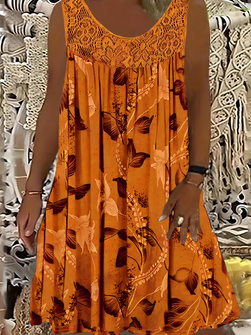 Plus size women's sleeveless r - Romper Floral Print 리뷰 및 가격