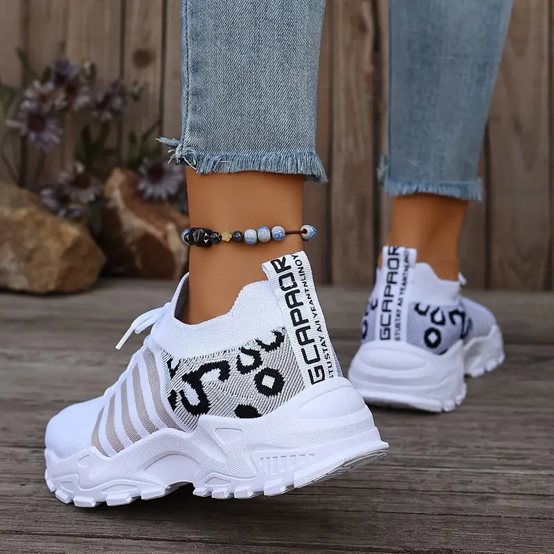 Leopard Print Knit Women's Sne - Wedge Espadrille Women 리뷰 및 가격