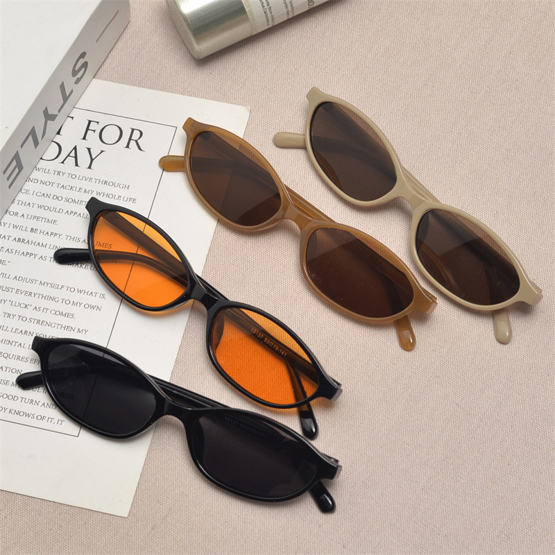 New Retro Oval Cat Eye Sunglas - Sunglasses Cat Eye 리뷰 및 가격