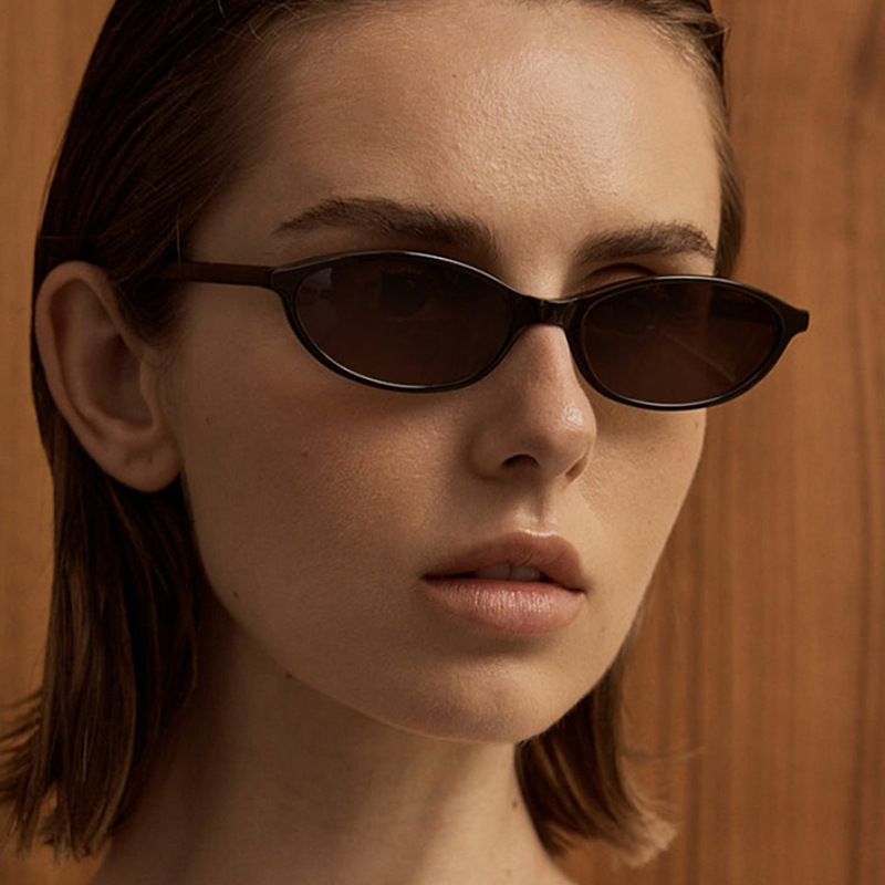 New Retro Oval Cat Eye Sunglas - Sunglasses Cat Eye 리뷰 및 가격