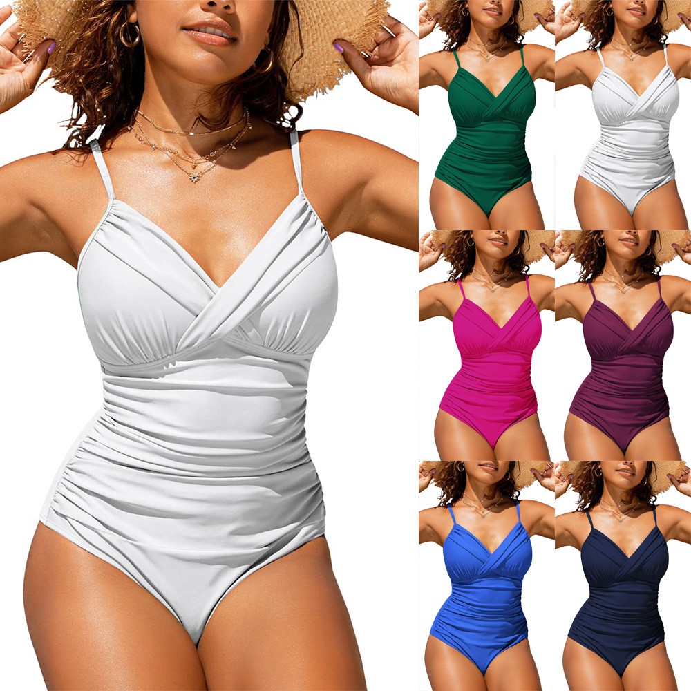 Woman Bikini Tankini Swimsuit  - Swimsuit Bikini Ruched 리뷰 및 가격