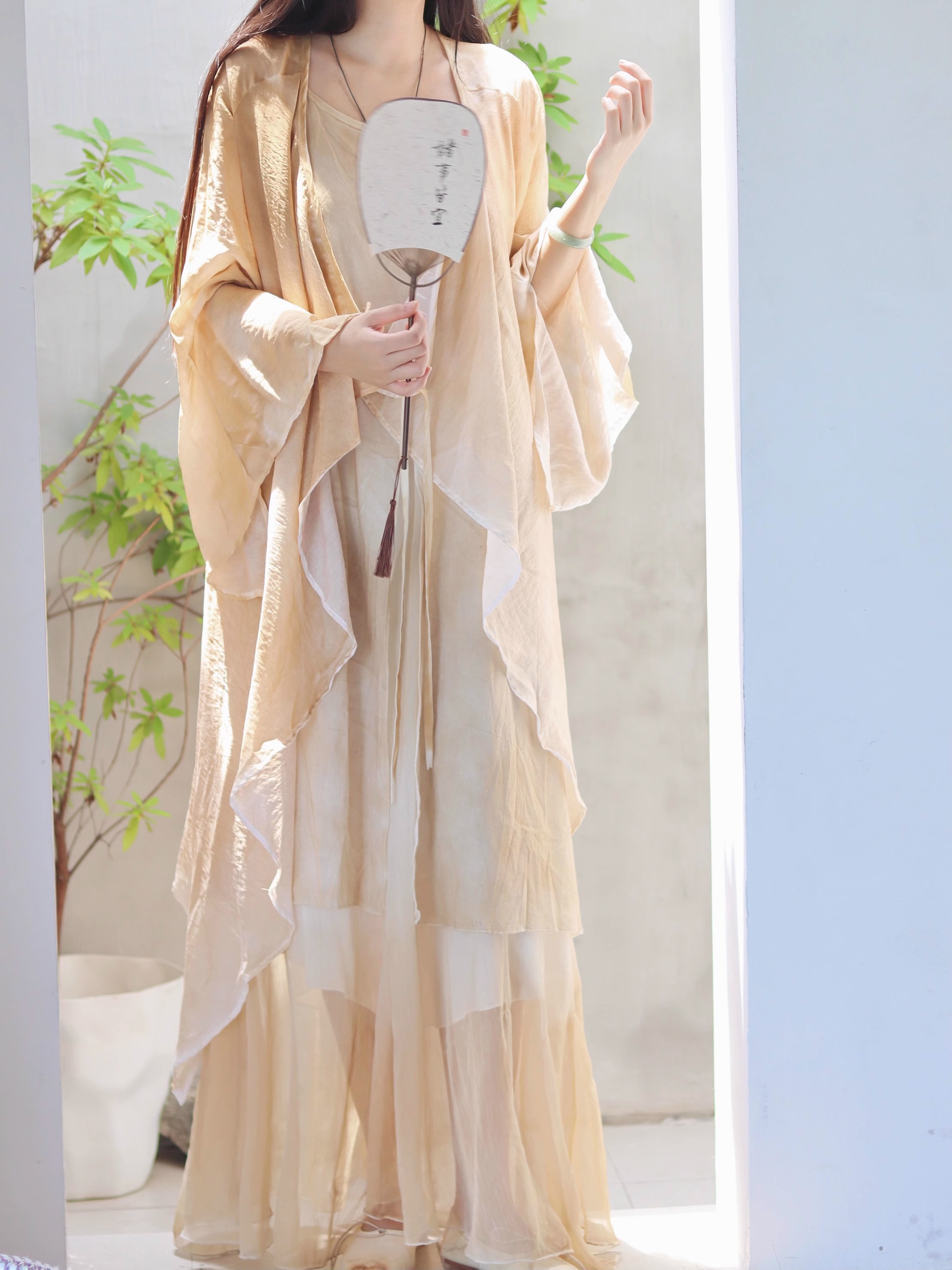 New Chinese Style Cotton Linen - Linen Dress Wrap 리뷰 및 가격