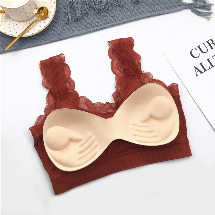 3D Sexy lace Lingerie Seamless - Bralette Triangle Set 리뷰 및 가격