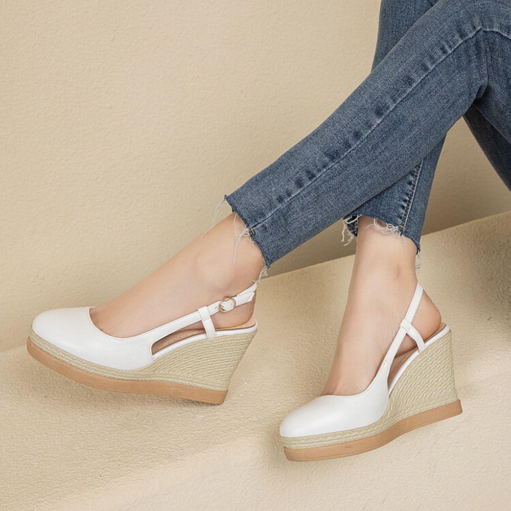 Women's T‑Strap Wedge Sandals  - Wedge Espadrille Women 리뷰 및 가격