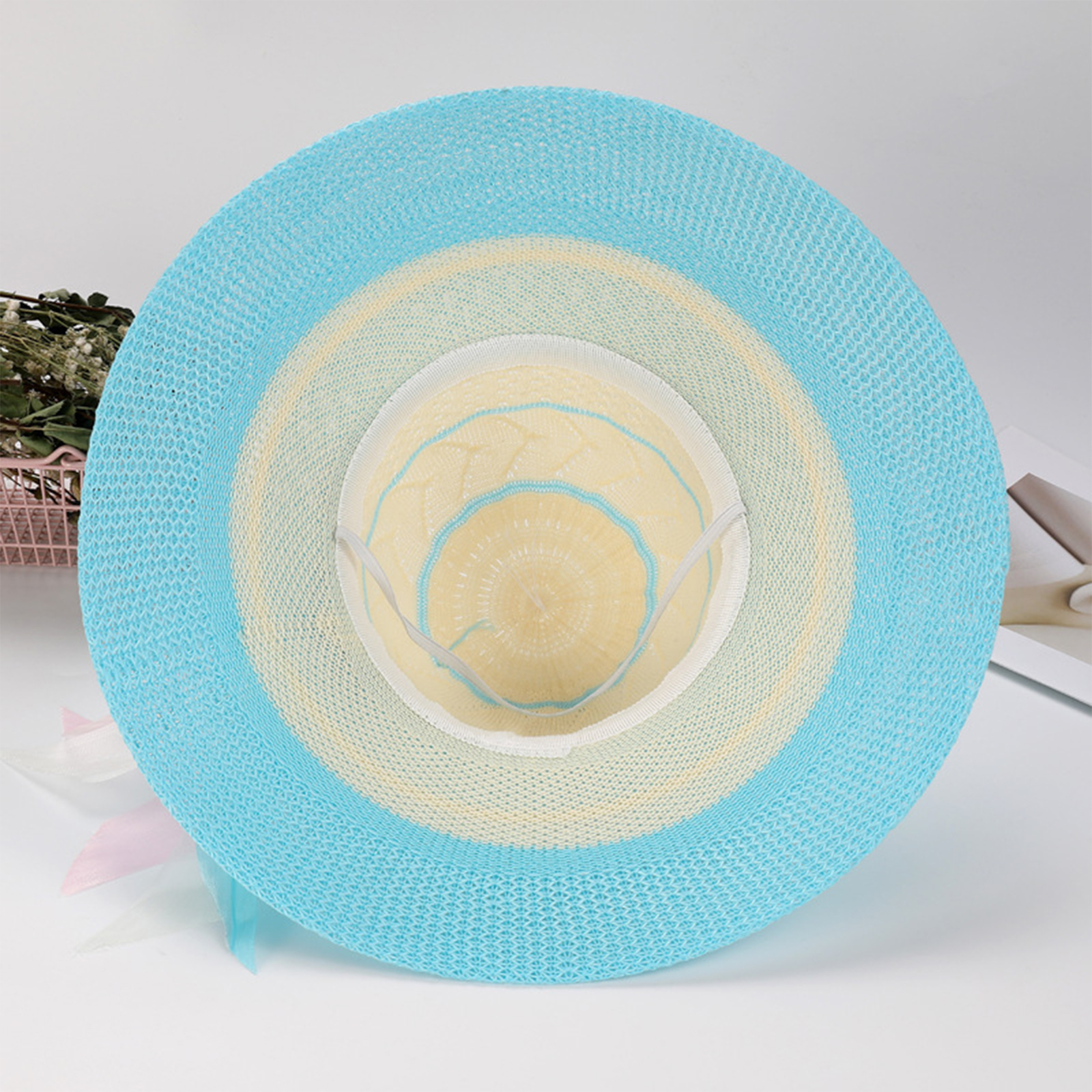 Women Bow Sun Hat Cloche Hat S - Hat Floppy Wide 리뷰 및 가격
