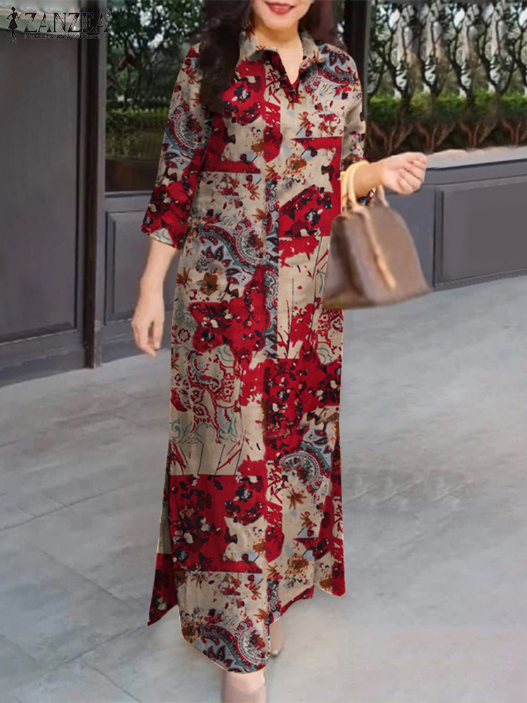 ZANZEA Women Auutmn Dresses Vi - Romper Floral Print 리뷰 및 가격