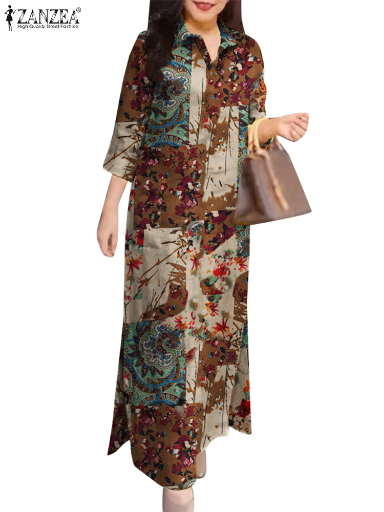 ZANZEA Women Auutmn Dresses Vi - Romper Floral Print 리뷰 및 가격