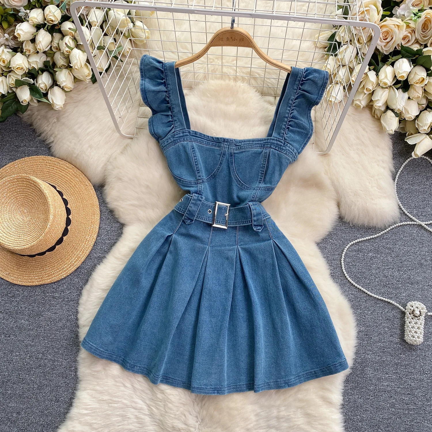 Korean Version of The College  - Maxi Dress Halter 리뷰 및 가격