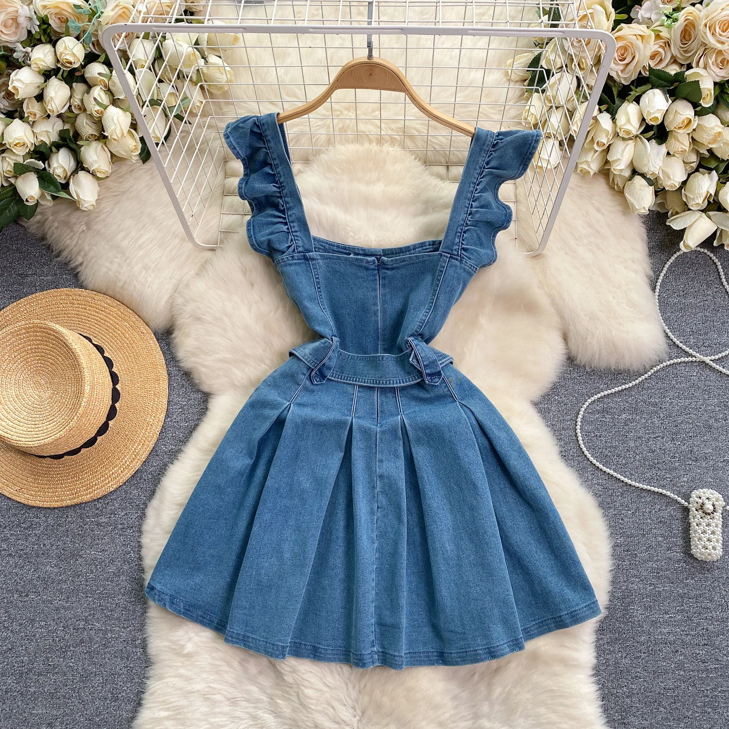 Korean Version of The College  - Maxi Dress Halter 리뷰 및 가격