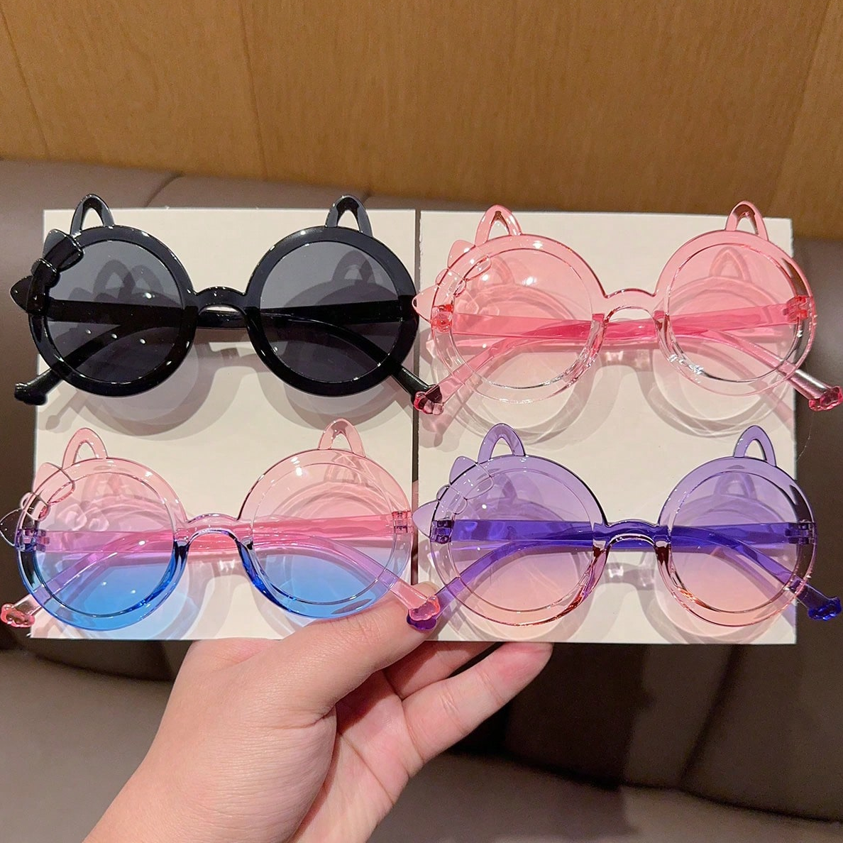 2/4Pcs 2025 Newest Cute Fashio - Sunglasses Cat Eye 리뷰 및 가격