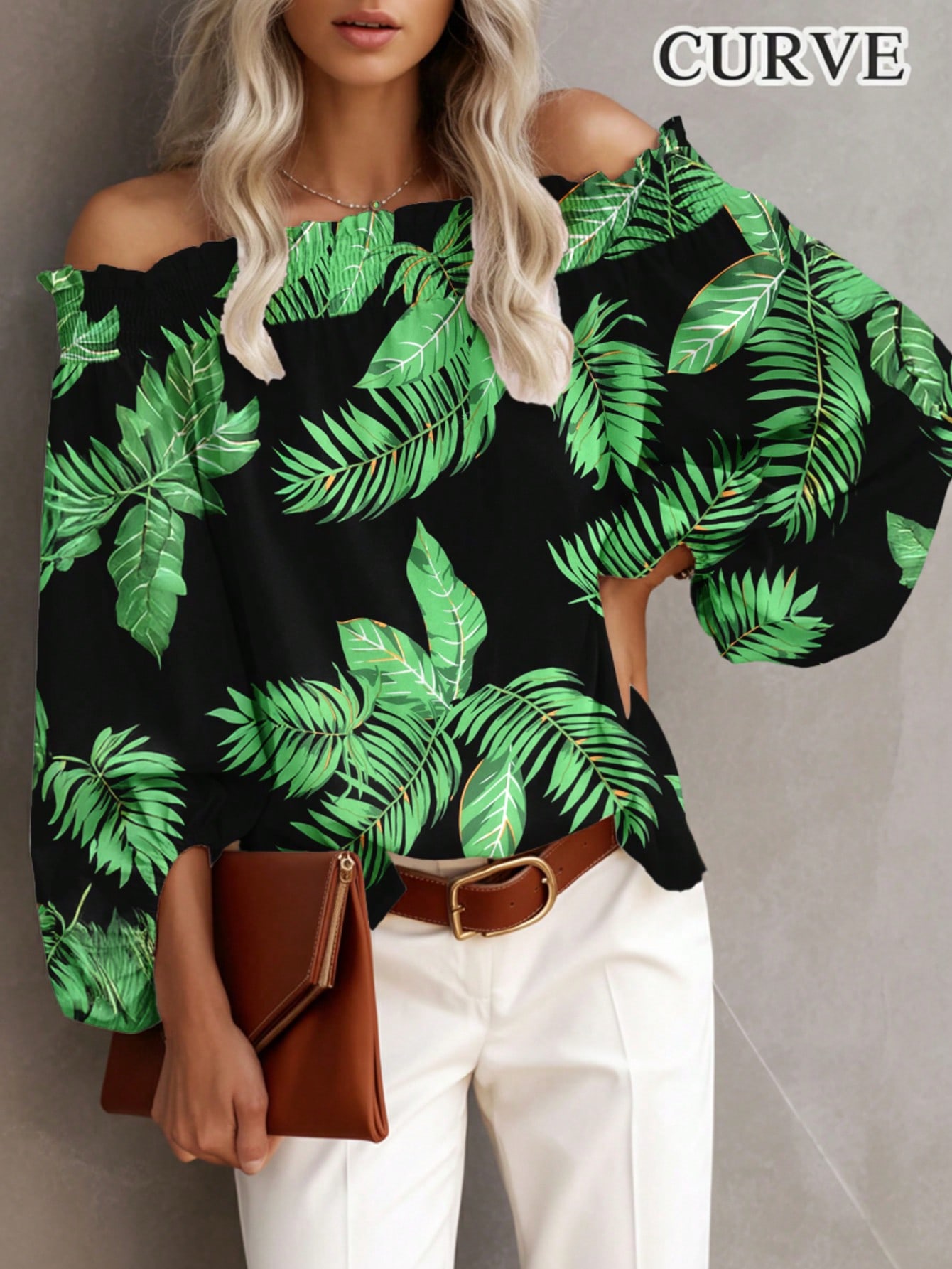 Plus Size New Women's Casual F - Blouse Off Shoulder 리뷰 및 가격