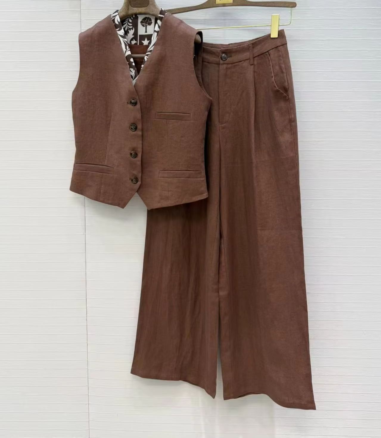 Old Man Qian's linen casual tw - Linen Pant Wide 리뷰 및 가격