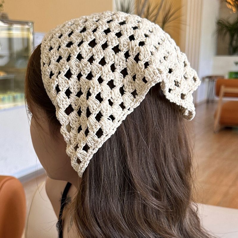 Crochet Triangle Hair Scarf Ho - Headband Summer Knit 리뷰 및 가격