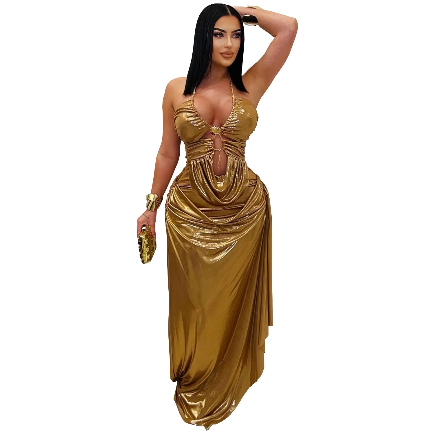 Prom Dress Evening Wedding Gue - Maxi Dress Halter 리뷰 및 가격