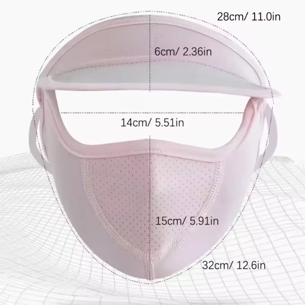 Ice Silk Mask for Outdoor Cycl - Headband Summer Knit 리뷰 및 가격