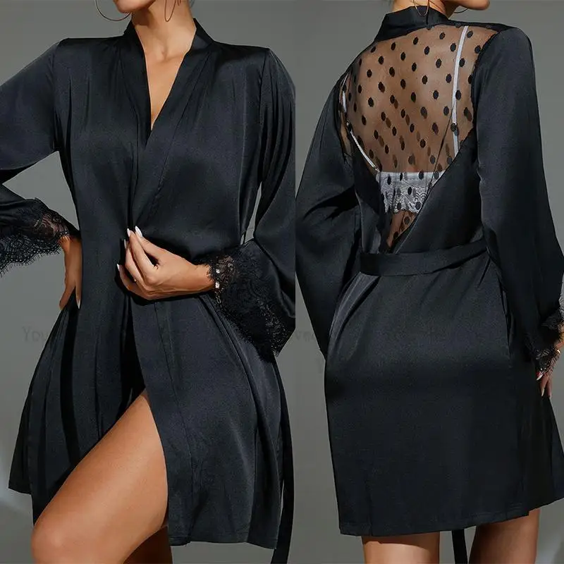 Short Kimono Black Sheer Mesh  - Kimono Sheer Floral 리뷰 및 가격