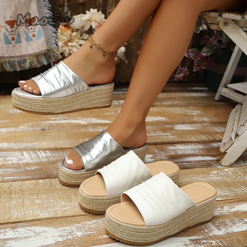 Women's Ruched Espadrille Wedg - Wedge Espadrille Women 리뷰 및 가격