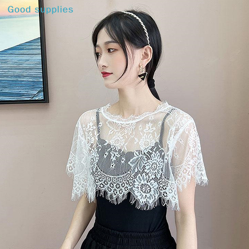 nimbleWomen Scarf Lace Lace Sh - Blouse Off Shoulder 리뷰 및 가격