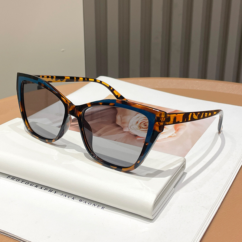 Women Color Block Cat Eye Eyeg - Sunglasses Cat Eye 리뷰 및 가격