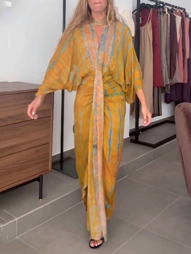 Summer Dress Women's Linen V N - Linen Dress Wrap 리뷰 및 가격