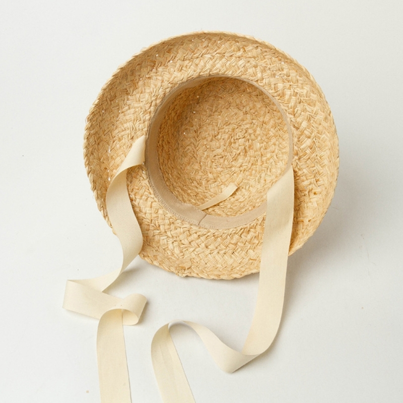 Handwoven Kids Straw  Cap Girl - Hat Floppy Wide 리뷰 및 가격