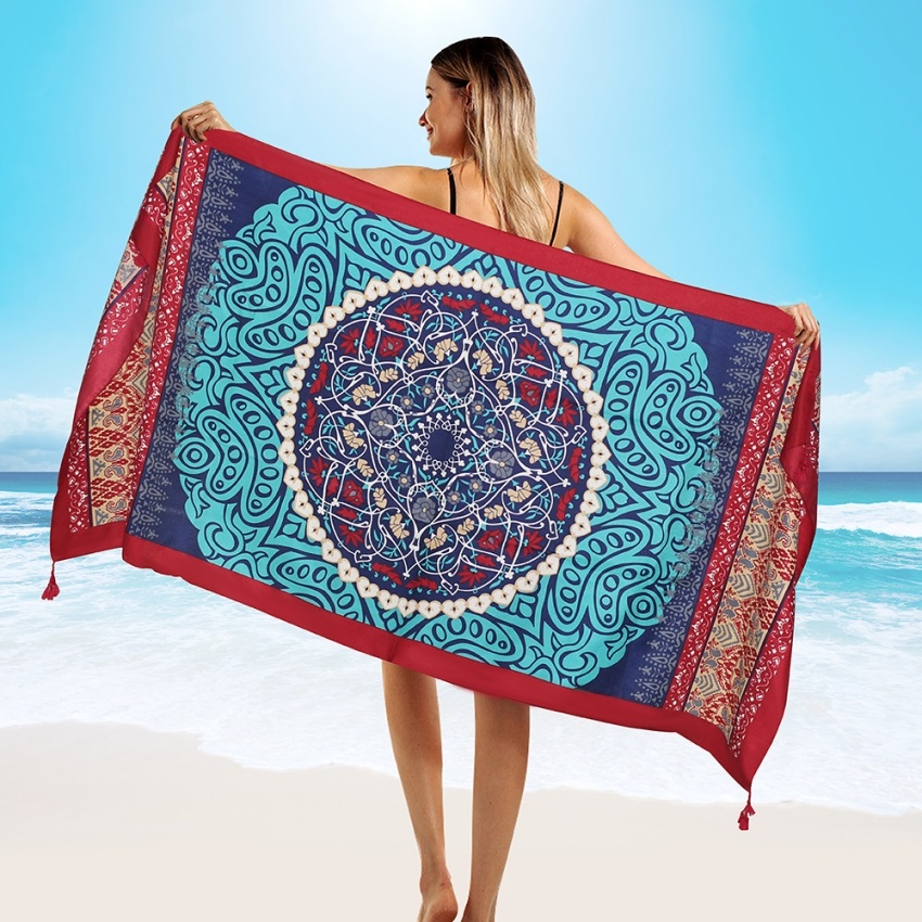 2018 New 90x180cm Twill cotton - Cover Up Kaftan 리뷰 및 가격