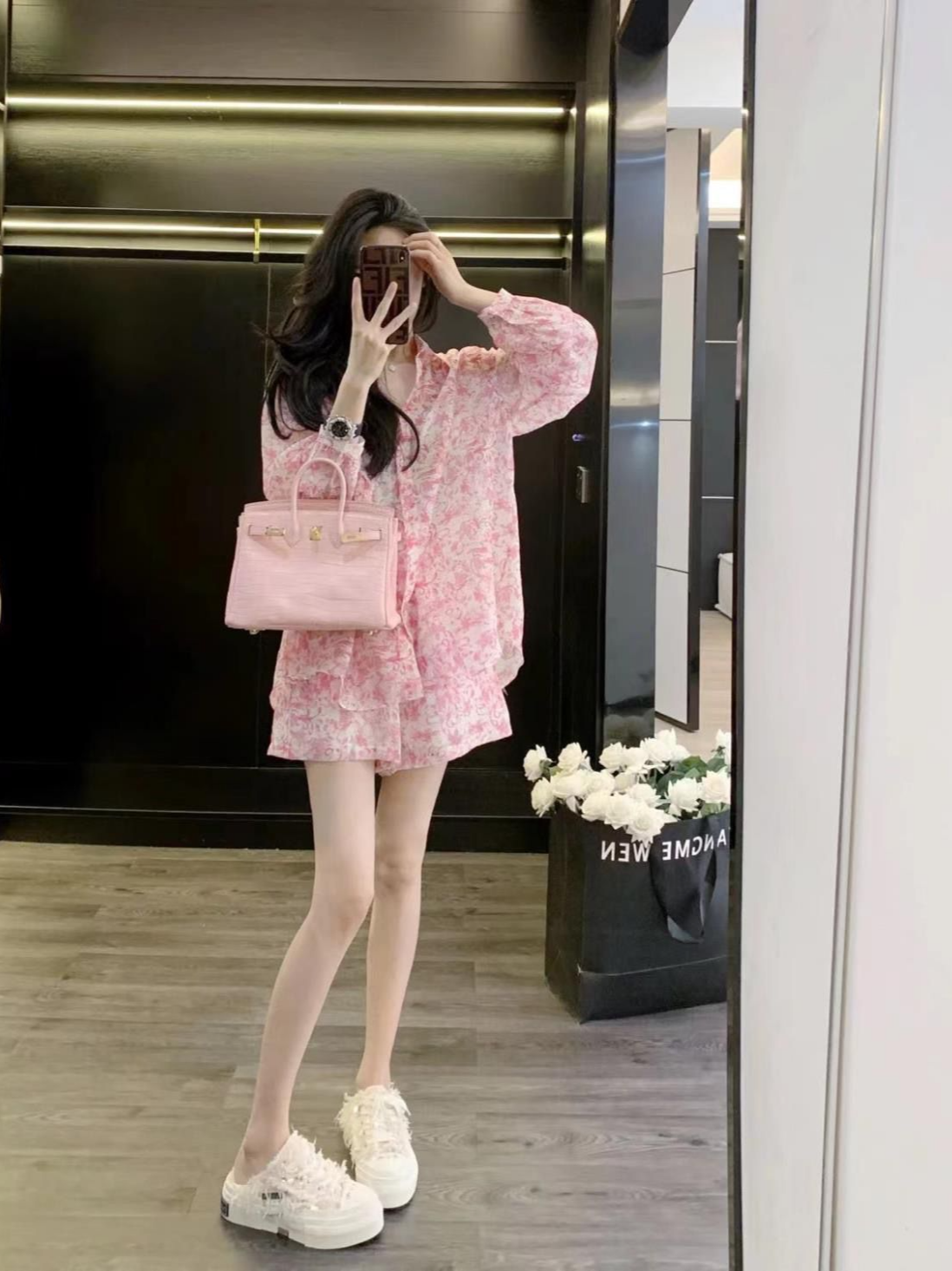 Woman Shorts Sun Protection Pr - Romper Floral Print 리뷰 및 가격