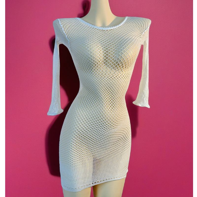 1PC Women Fishnet Cover Up Wit - Cover Up Kaftan 리뷰 및 가격