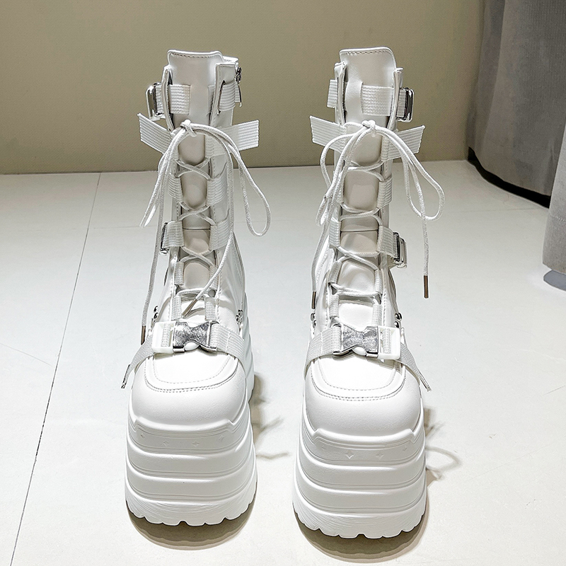 13.5CM,17CM Women Punk Boots A - Wedge Espadrille Women 리뷰 및 가격