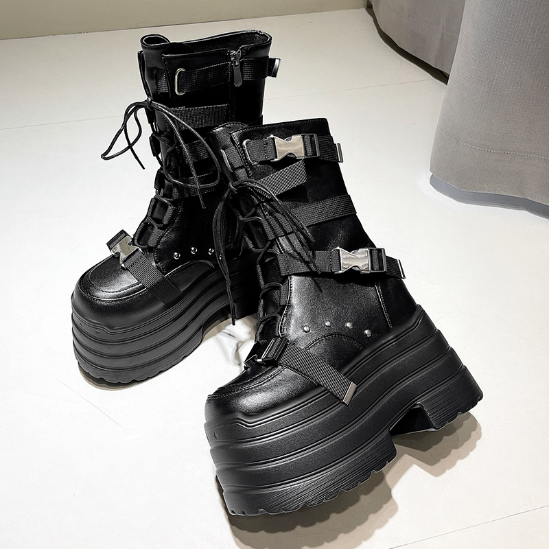 13.5CM,17CM Women Punk Boots A - Wedge Espadrille Women 리뷰 및 가격