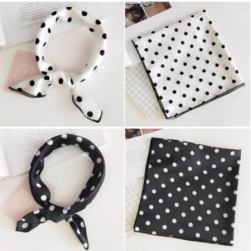 Leopard Print Polka Dot Square - Headband Summer Knit 리뷰 및 가격
