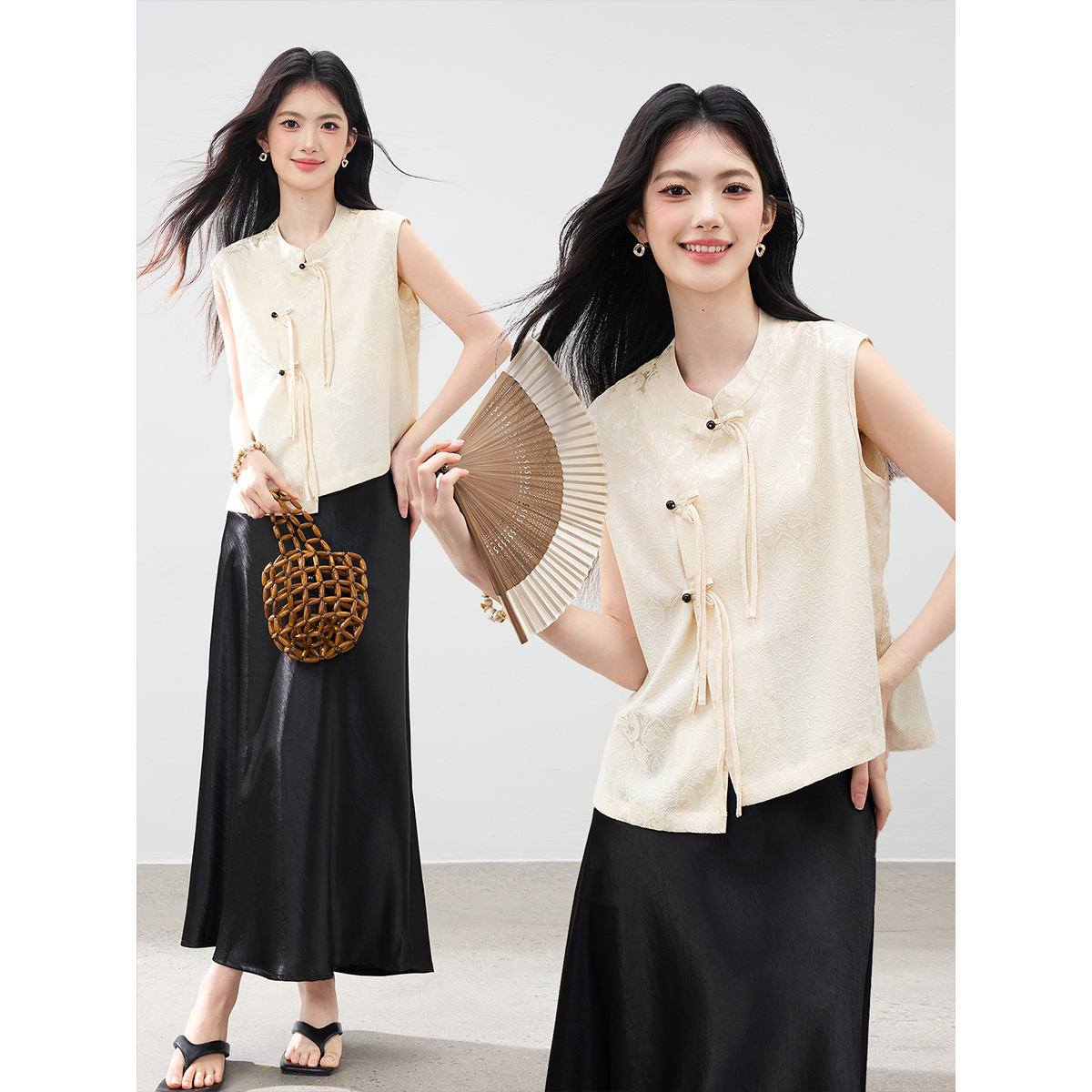 VIMLY's Women's Summer Suit 20 - Midi Skirt Floral 리뷰 및 가격