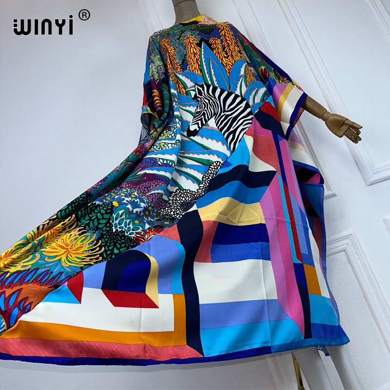 WINYI new high quality Print k - Cover Up Kaftan 리뷰 및 가격