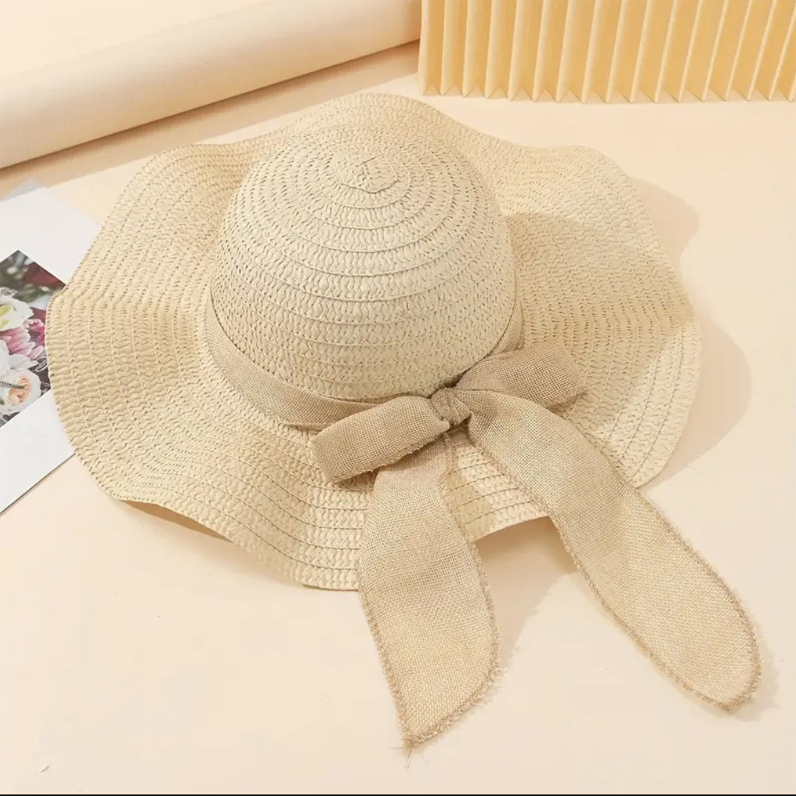 Women Bowknot Sun Hat Wide Bri - Hat Floppy Wide 리뷰 및 가격