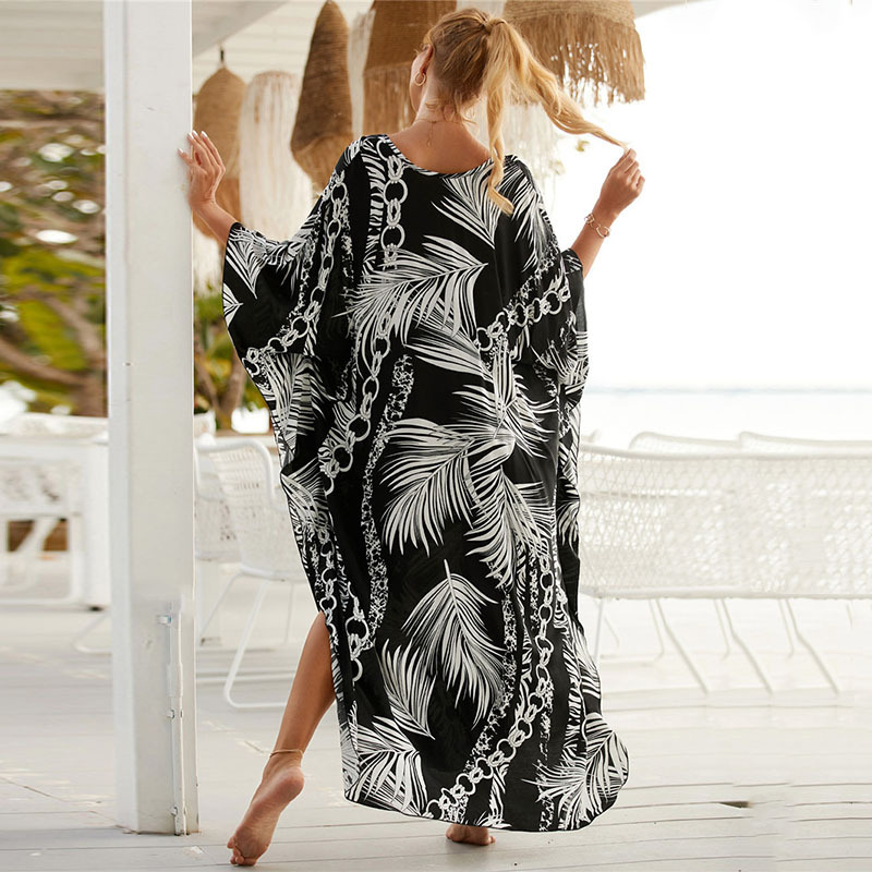 Women's Plus Size Animal Print - Cover Up Kaftan 리뷰 및 가격