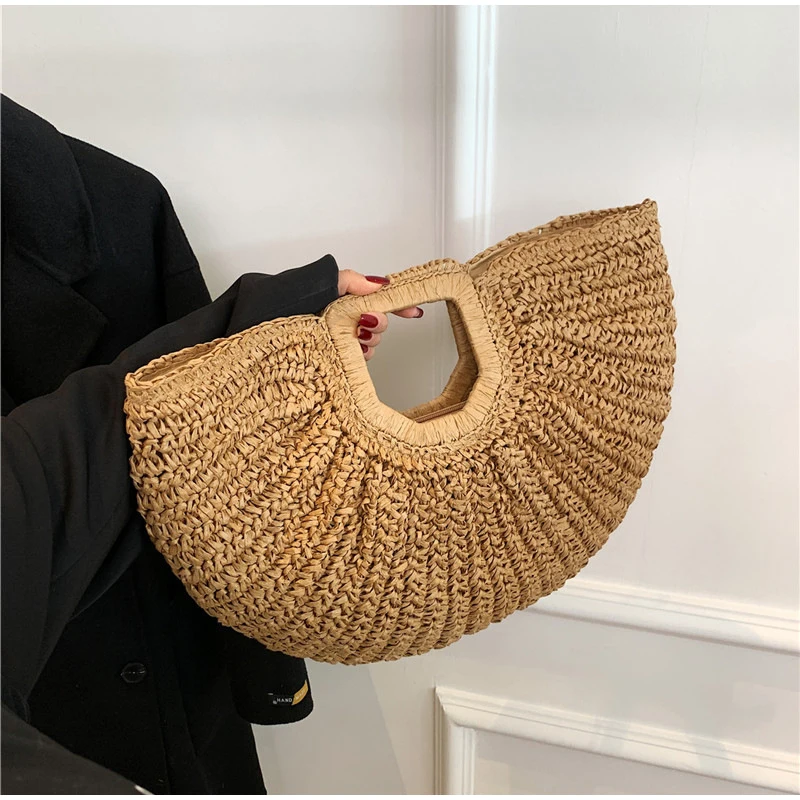 Popular Russian Woven Clutch H - Crochet Bag Raffia 리뷰 및 가격