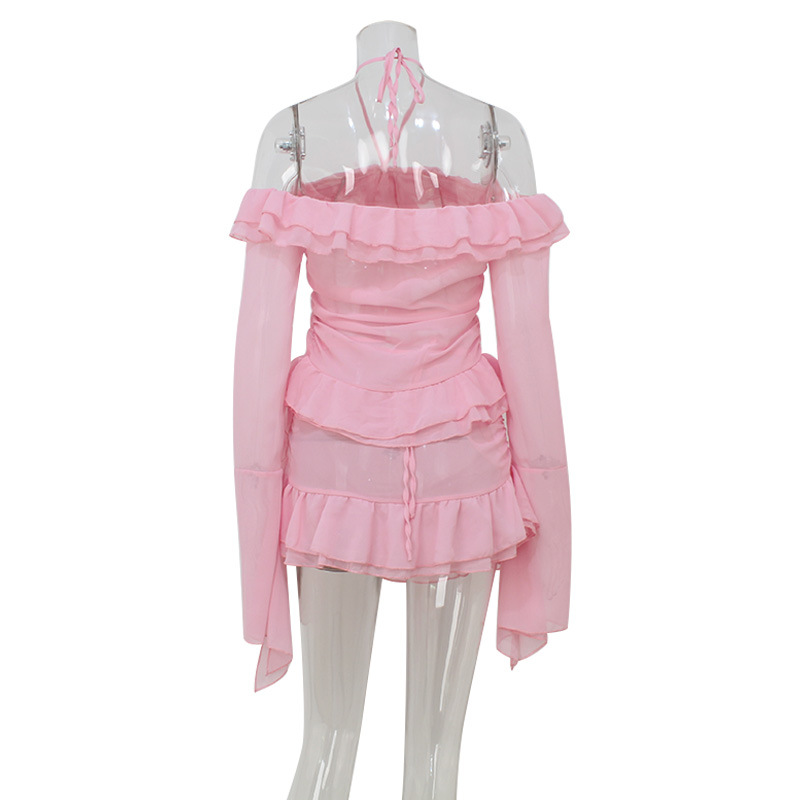 Women Holiday Sweet Ruffles 2  - Blouse Off Shoulder 리뷰 및 가격