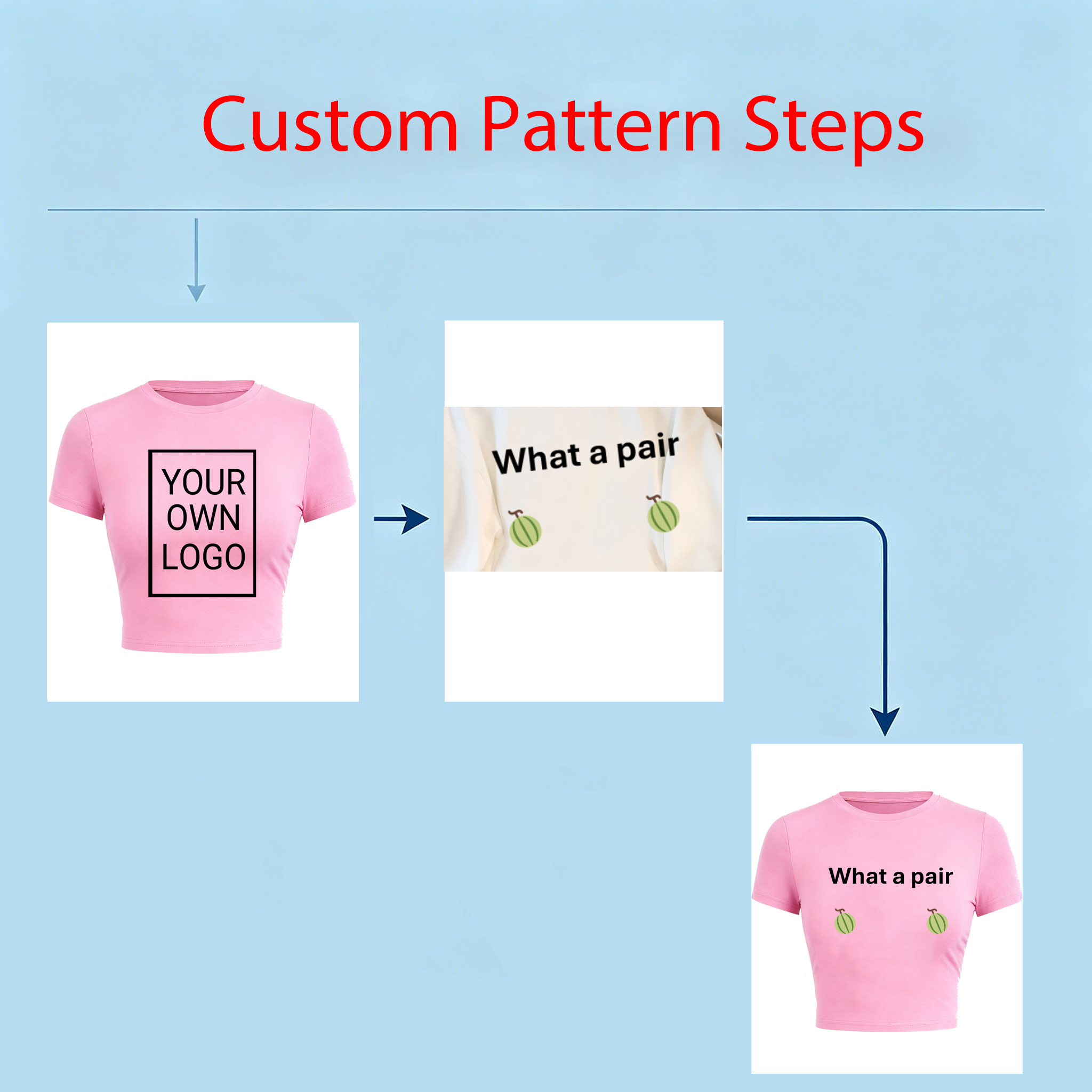 Customized Logo Pattern Womens - Crop Top Crochet 리뷰 및 가격