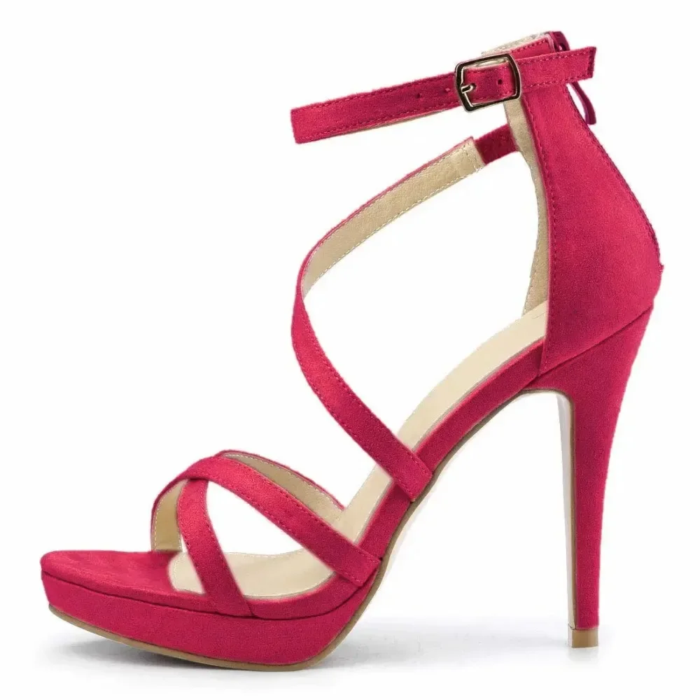 Women Sandals Summer Sexy Pump - Sandal Strappy Heeled 리뷰 및 가격