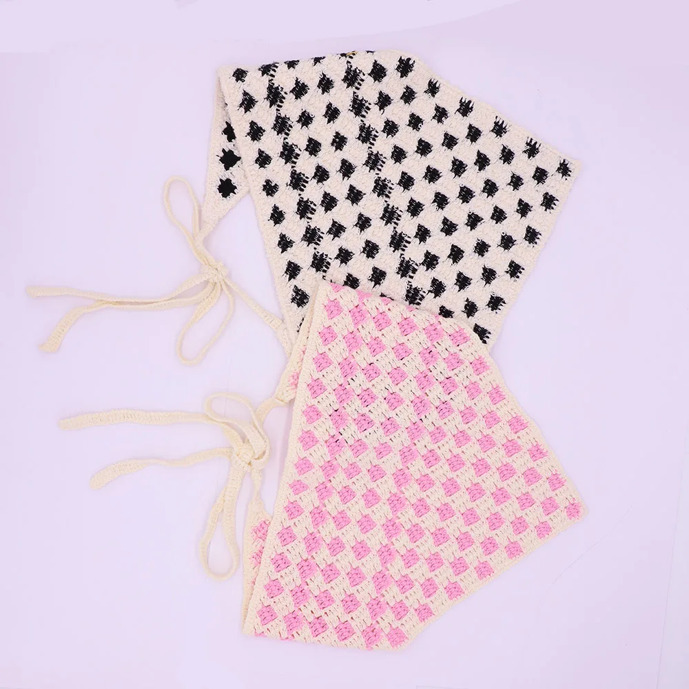 2025 Hand Crochet Daisy Bandan - Headband Summer Knit 리뷰 및 가격