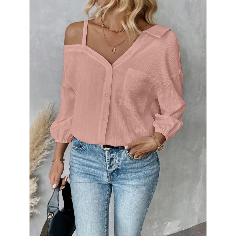 Plus Size1XL-5XL Women Blouses - Blouse Off Shoulder 리뷰 및 가격