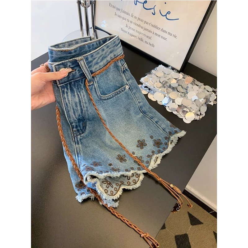 Breathable Vintage Denim Short - Shorts Denim Frayed 리뷰 및 가격