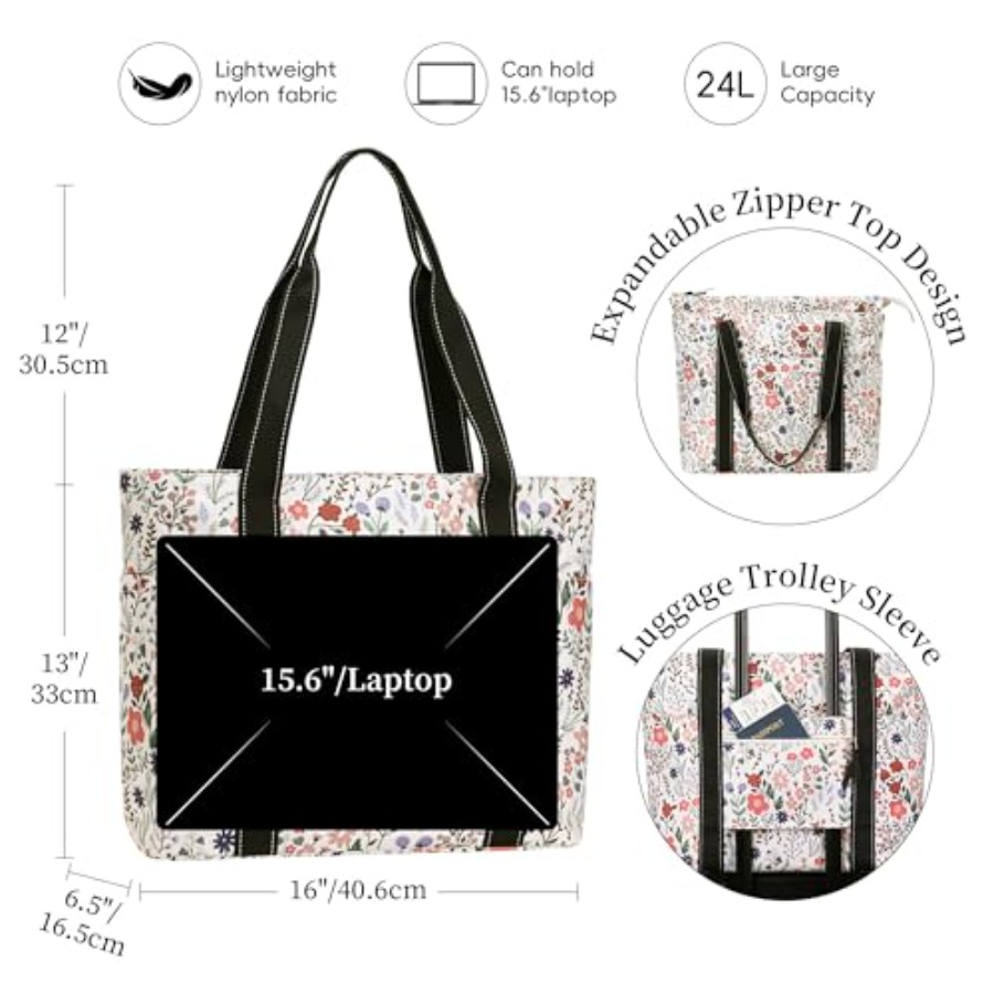 Tote Bag for Women with Laptop - Tote Bag Beach 리뷰 및 가격