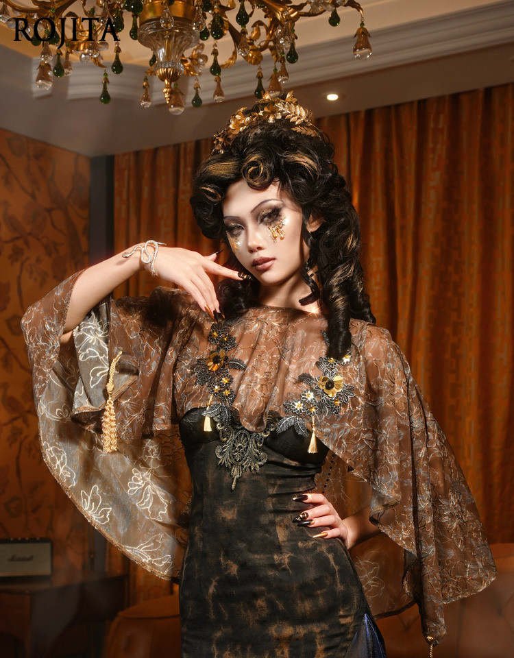 Brown Floral Sheer Kimono Cove - Kimono Sheer Floral 리뷰 및 가격